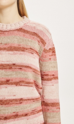 MYRTHE Multi Stripe Crew Neck